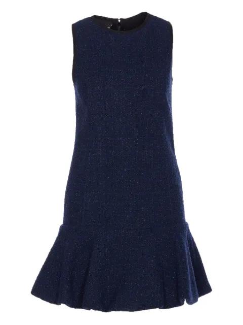 metallic-effect pleated dress by PINKO
