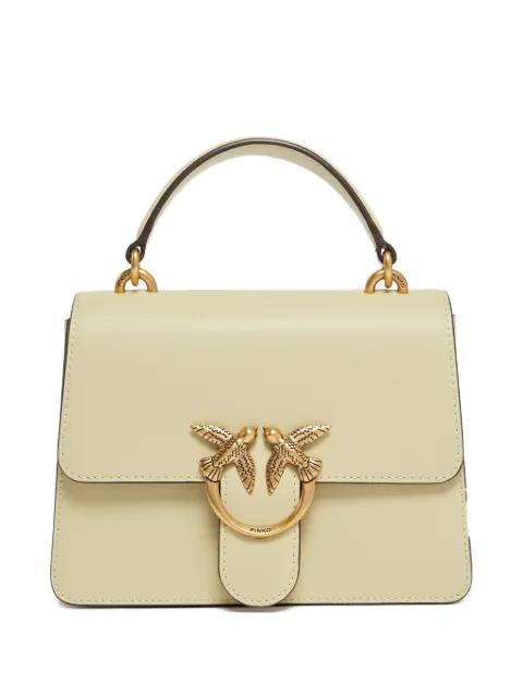 mini Love leather satchel bag by PINKO