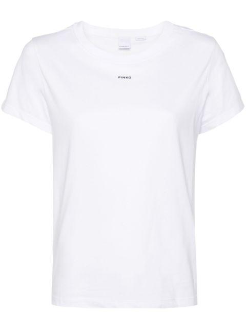 mini-logo T-shirt by PINKO