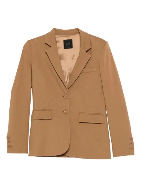 notched-lapel blazer by PINKO
