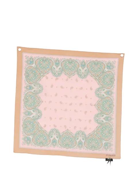 paisley patterned scarf by PINKO