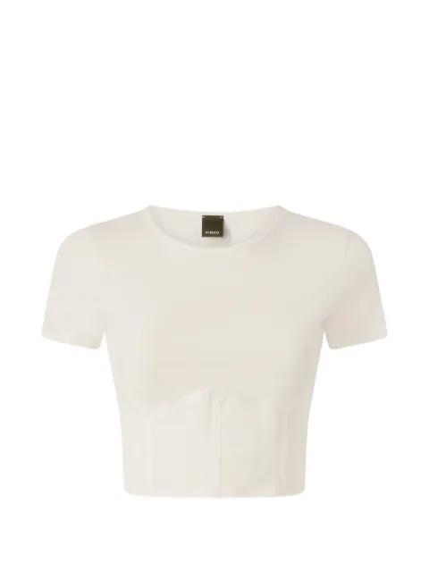 panelled T-shirt by PINKO