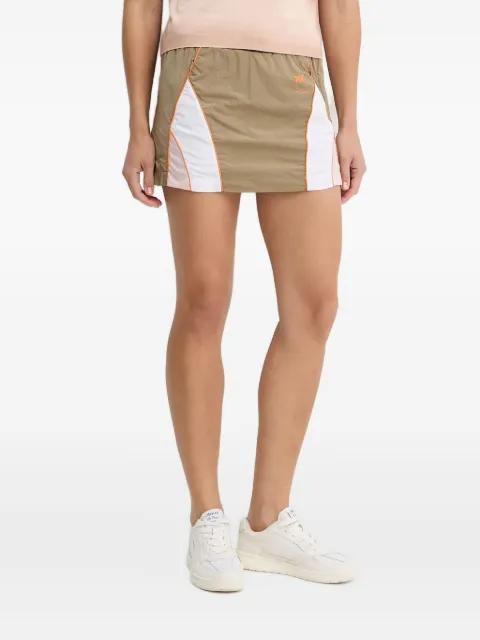 panelled drawstring skort by PINKO
