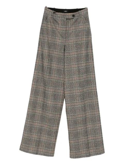 plaid trousers by PINKO