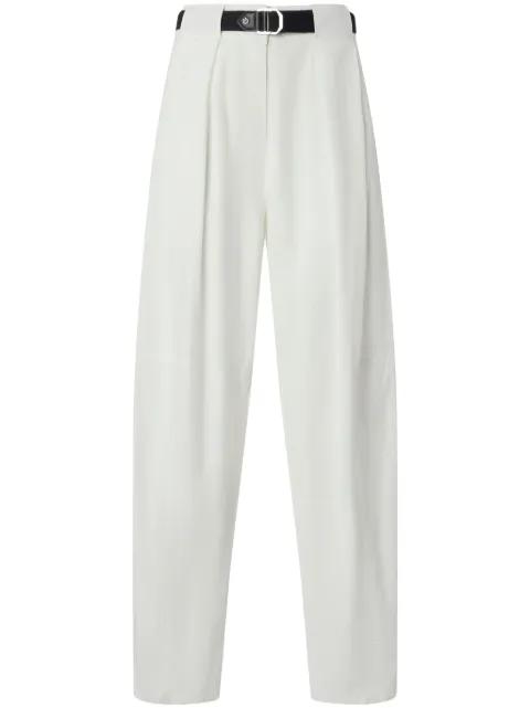 pleat-detail trousers by PINKO