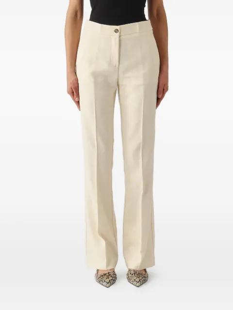 pressed-crease tailored trousers by PINKO