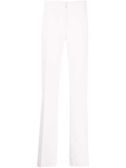 pressed-crease tailored trousers by PINKO