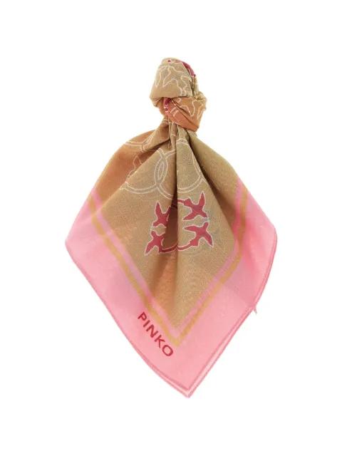 printed scarf by PINKO