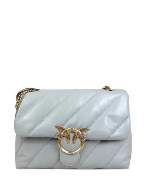 quilted chain-strap shoulder bag by PINKO