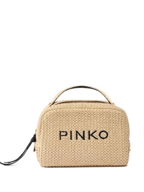 raffia mini bag by PINKO