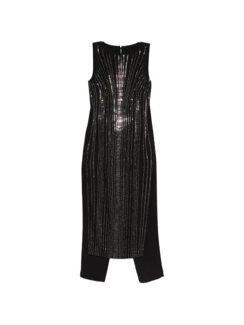rhinestone-embellished jumpsuit by PINKO