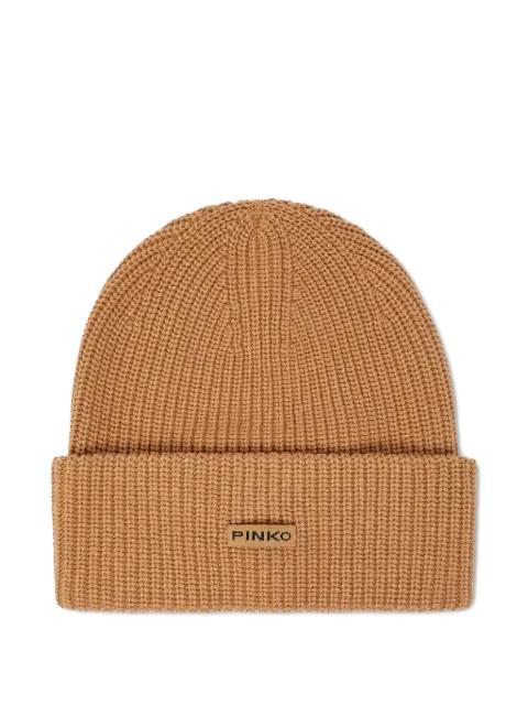 ribbed beanie by PINKO