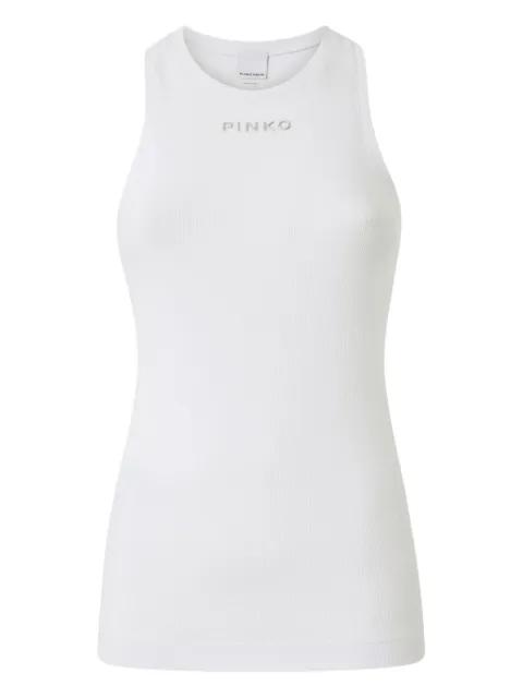 ribbed crew-neck top by PINKO
