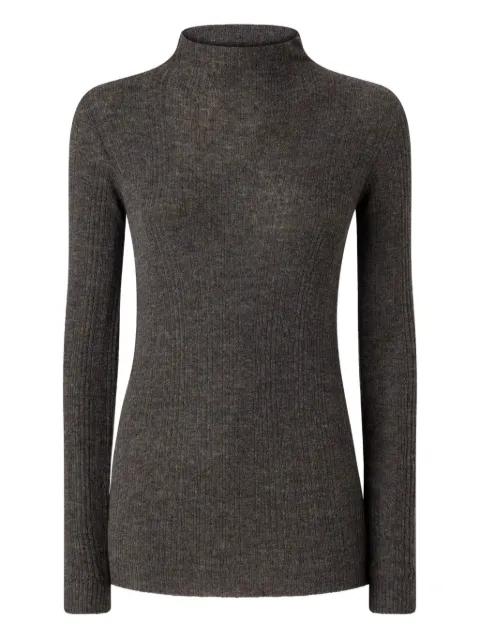 ribbed high-neck sweater by PINKO