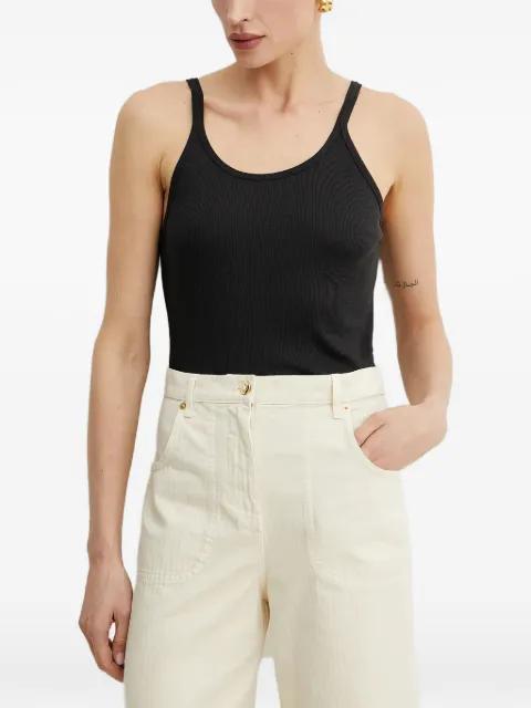 ribbed tank top by PINKO
