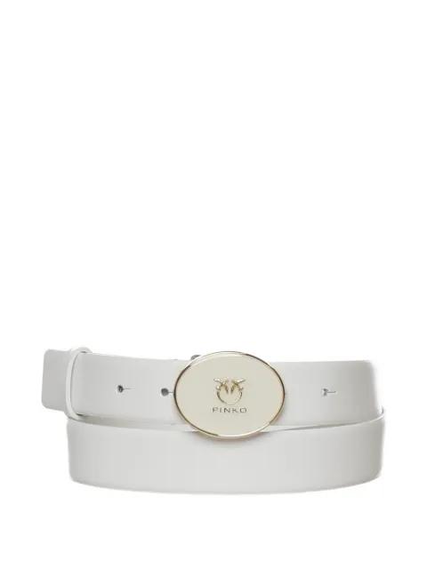 round buckle belt by PINKO