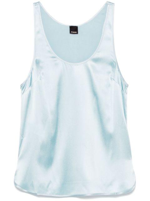 satin top by PINKO