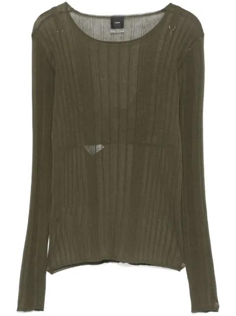 semi-sheer top by PINKO