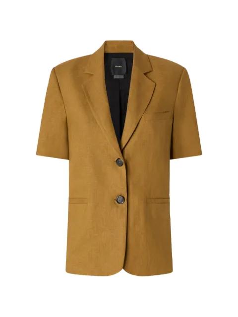 short-sleeve blazer by PINKO