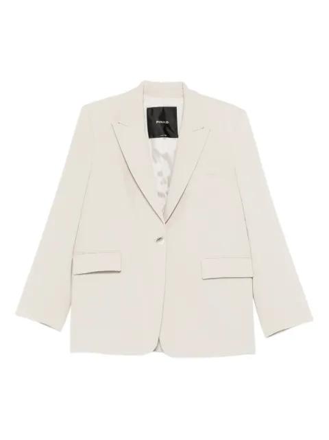 single-button blazer by PINKO