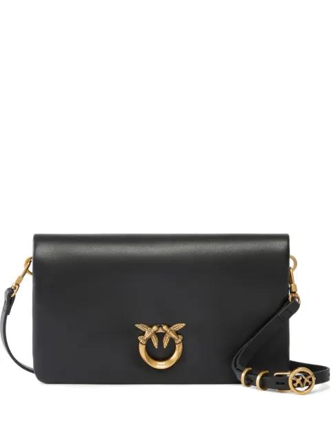 small Love Birds leather shoulder bag by PINKO