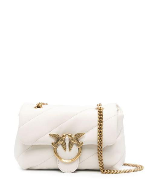 small Love Puff quilted shoulder bag by PINKO