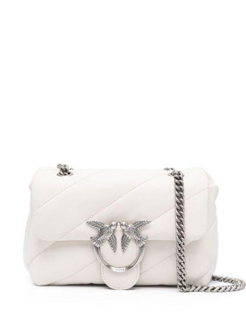 small Love maxi-quilt shoulder bag by PINKO