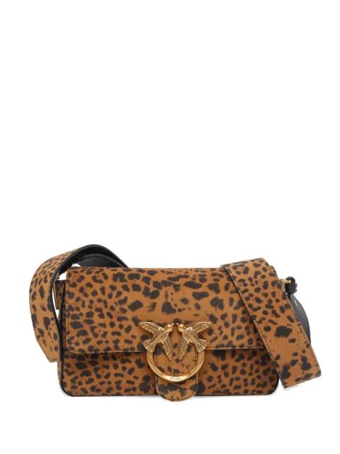 spotted adjustable straps tote bag by PINKO