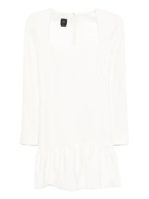 square-neck mini dress by PINKO