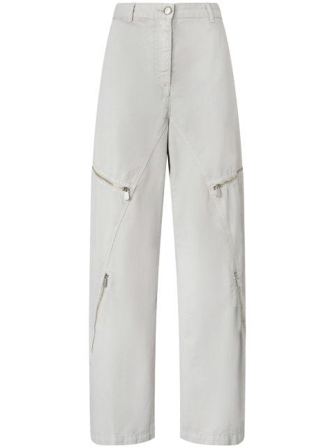 straight-leg trousers by PINKO