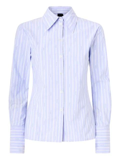 striped cotton shirt by PINKO