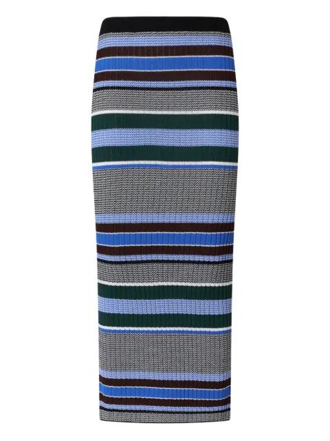 striped knitted skirt by PINKO