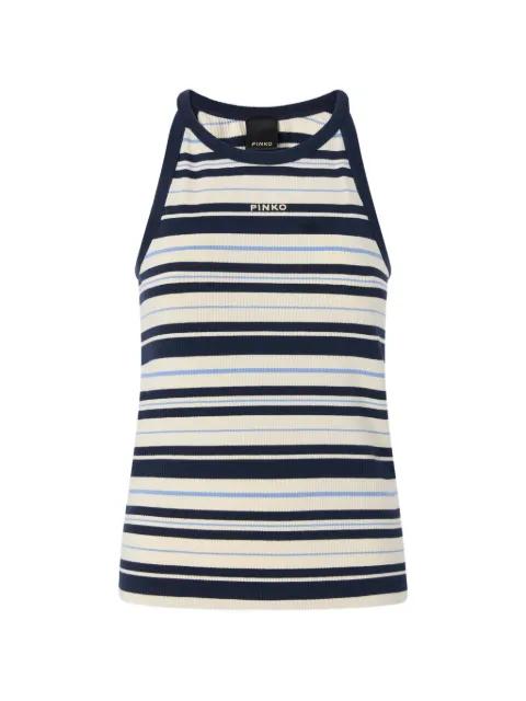 striped tank top by PINKO