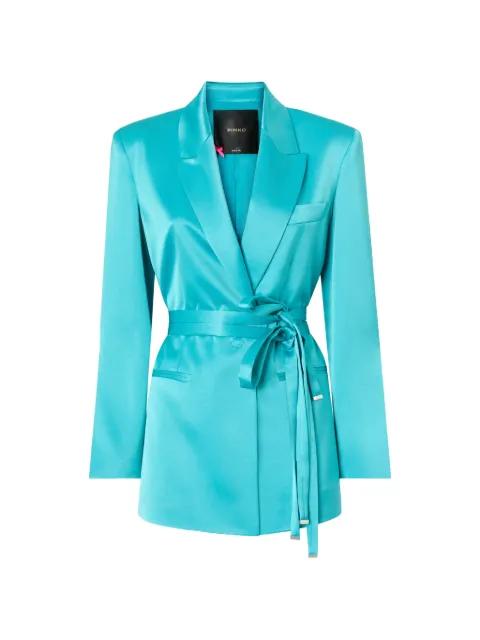 tie-belt jacket by PINKO