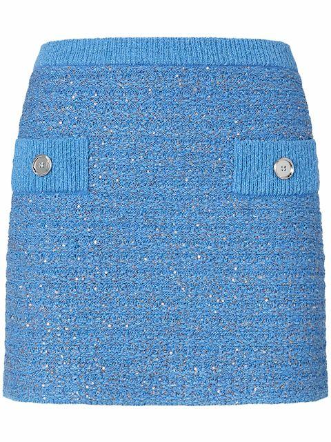 tweed mini skirt by PINKO