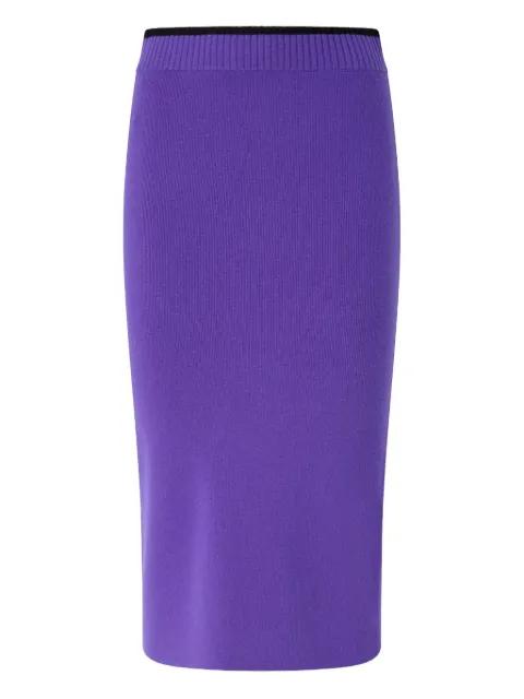 wool blend pencil skirt by PINKO