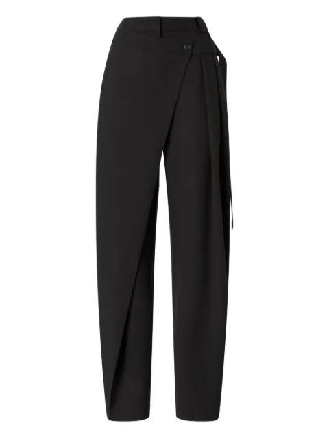 wrap tailored trousers by PINKO