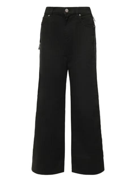 zip-detail jeans by PINKO