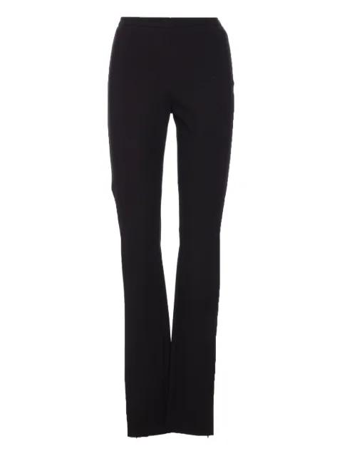 zip-detail trousers by PINKO