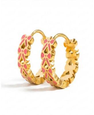 Girl's Bow Repeat Hoop Earring by PIP POP