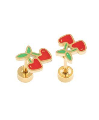 Girl's Cherries Earring by PIP POP