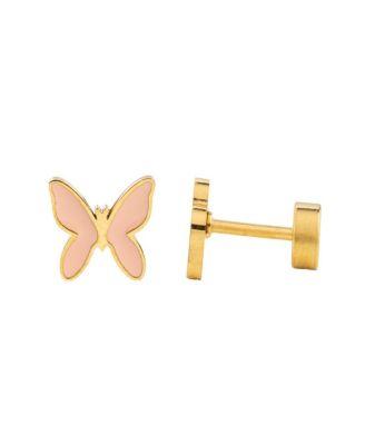 Girl's Enamel Butterfly Earring by PIP POP