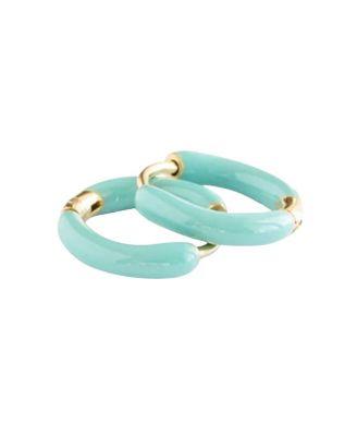 Girl's Enamel Hoop Earring by PIP POP