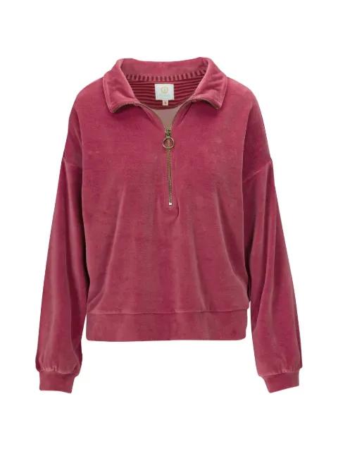 Solid zip-up sweatshirt by PIP STUDIO