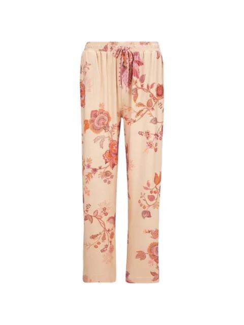floral print loungewear trousers by PIP STUDIO