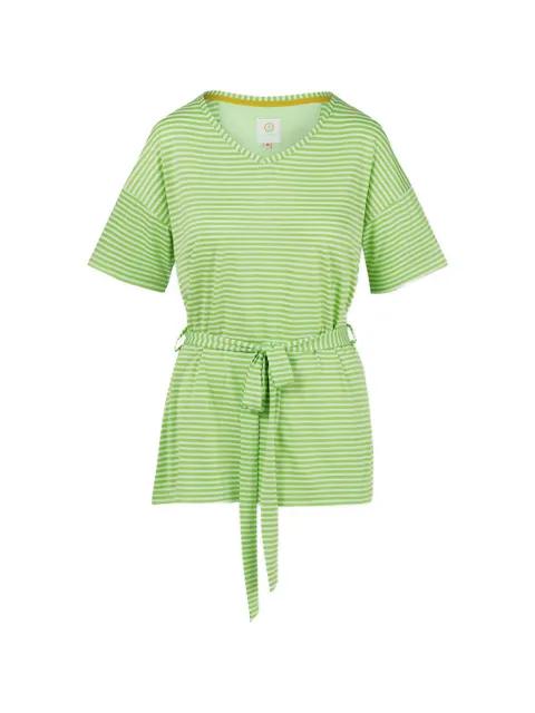 striped tie-waist T-shirt by PIP STUDIO