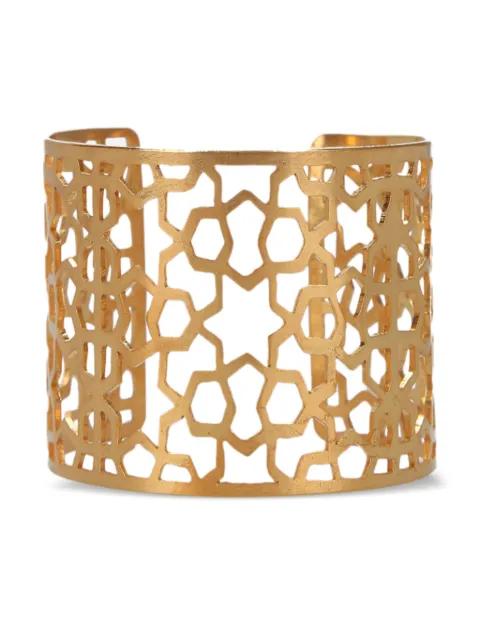 geometric-cut cuff bracelet by PIPPA SMALL