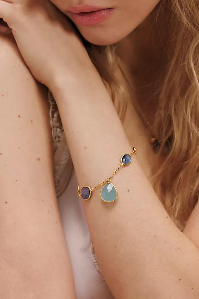 Pippa Small 18kt Gold Signature Five Stone Bracelet by PIPPA SMALL | FREE PEOPLE