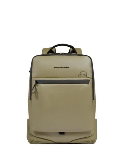 15.6" water-resistant laptop backpack by PIQUADRO