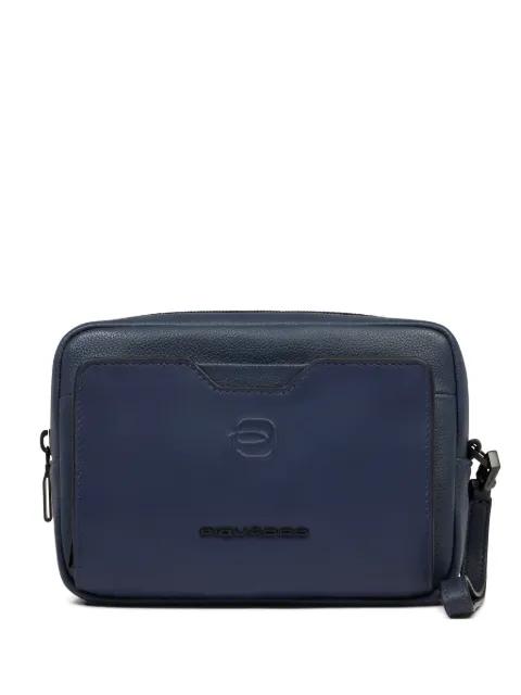 Ael leather clutch bag by PIQUADRO